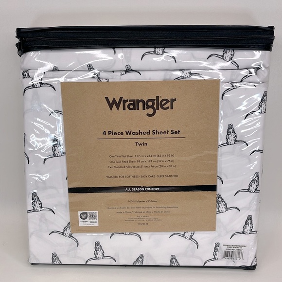 NWT Wrangler Twin Sheets - Picture 2 of 2